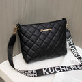 Quilted Chain Crossbody Bag – Chic PU Leather Bucket Purse for Women