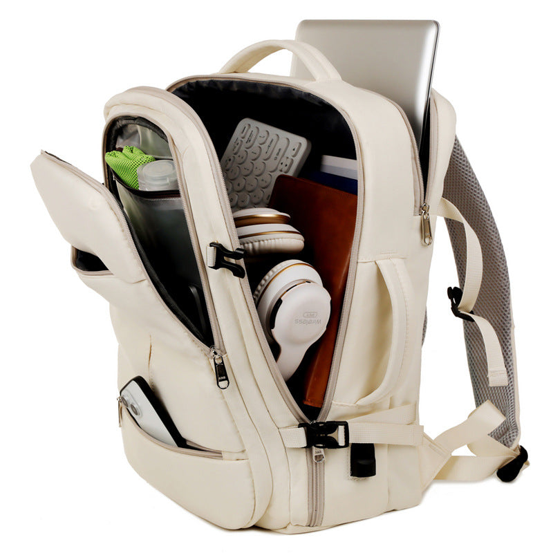 Large Capacity Waterproof Backpack – 15.6" Laptop Bag for Work, Travel & Everyday Use
